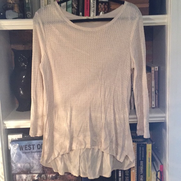 Tops - Francesca’s Waffle Knit Top